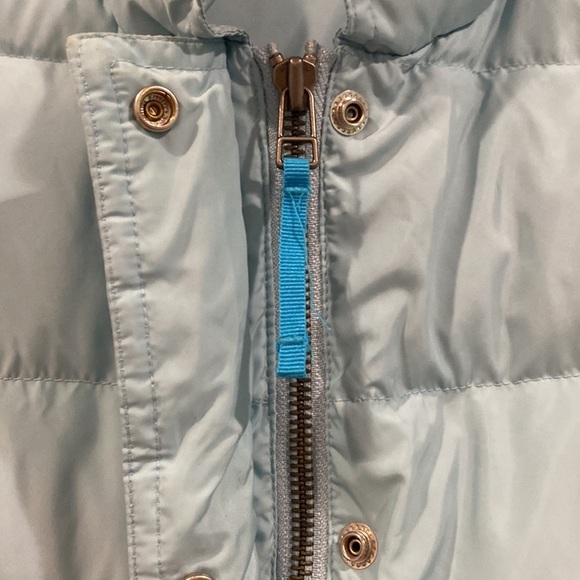 J. Crew Baby/Light Blue Puffer Vest Jacket - Size Extra Small XS - Picture 4 of 6